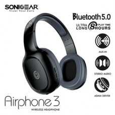 HEADSET SONIC GEAR EARPHONE 3 BLACK